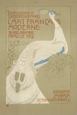 V. Exposition de la Société Artistique Manes. L'Art Francais Moderne