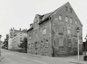 Olbernhau, Wohnhäuser : Olbernhau. Wohnhäuser, Zöblitzer Straße 30/28 und 26. Straßenansicht