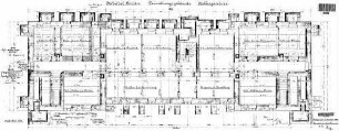 Süßen: Empfangsgebäude Verwaltungsgebäude Grundriß Kellergeschoß