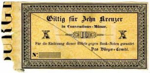10 Kreuzer Conventions-Münze