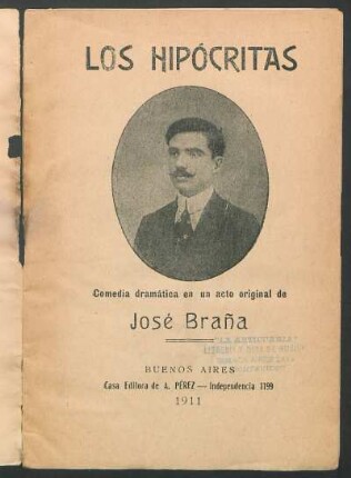 Los hipócritas : comedia dramática en un acto