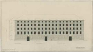 Wiedemann, Josef; München, Ludwigstr. 25, 26, 27; Ludwigstr. 25, 26, 27 - Ansicht
