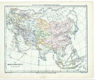 19. Die Mongolischen Reiche um das Jahr 1300