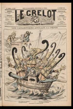 Les carabiniers anglais, par Pépin