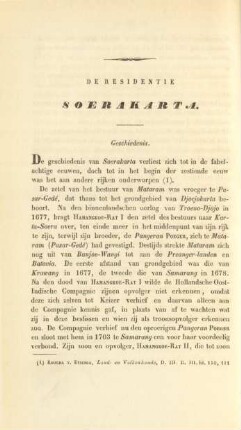 De residentie Soerakarta