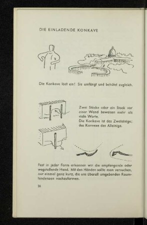 Die einladende Konkave
