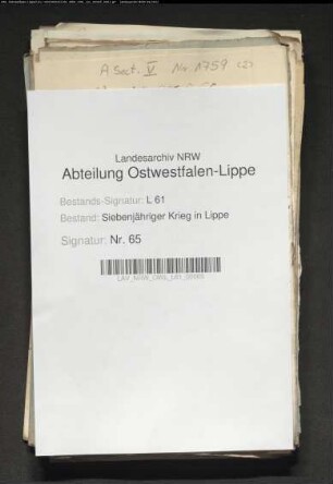 Einquartierungen und Durchmärsche der frz. Armee