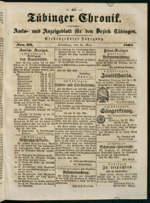 395-414, 25. Mai (Nr. 99) - 31. Mai (Nr. 103)