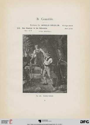 B. Gemälde (Nr. 258-274)