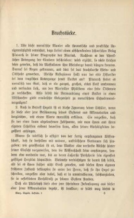 Bruchstücke.