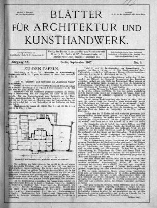 No. 9., September 1907