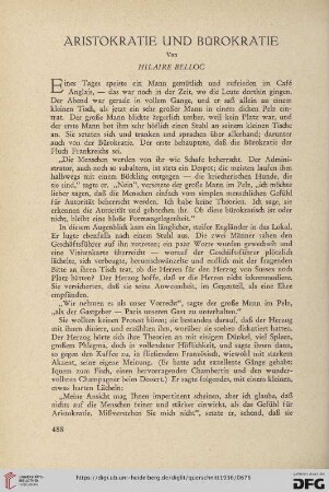 16: Aristokratie und Bürokratie