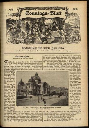 Ausgabe vom Sonntag, den 24. September 1916.