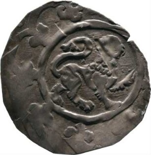 Münze, Denar (Dünnpfennig), 1185 - 1190