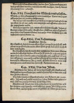 Cap. XXiiii. Von den Jüden.