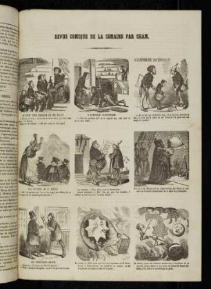 Revue comique de la semaine par Cham