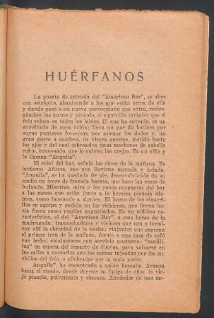 Huérfanos