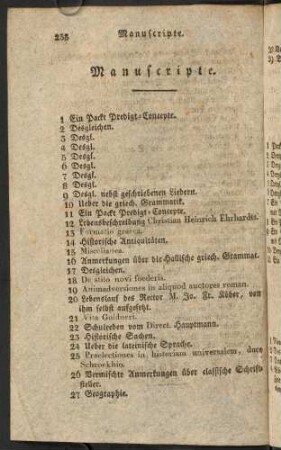 Manuscripte.