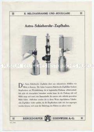 Astra-Schieberohr-Zapfhahn.