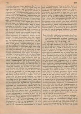 190-192 [Rezension] Haar, Johann, Initium Creaturae Dei