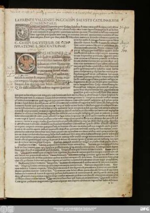 C. Crispi Salustii Lib. De Coniuratione. L. Ser. Catilinae.