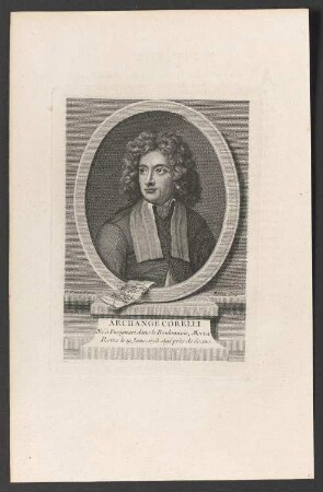 Porträt Arcangelo Corelli (1653-1713)