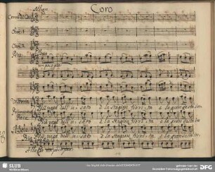 Coro: Più vaga dell usato
