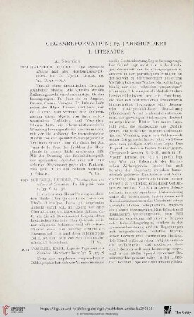 Gegenreformation; 17. Jahrhundert