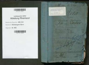 Zastrow, Otto von geb. 16.11.1828; Berggeschworener; Prüfungs- u. Personalakten Band 1