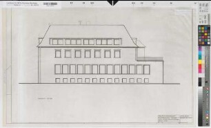 Arnsberg, Staatsanwaltschaft, Hauptgebäude, Ost-Ansicht