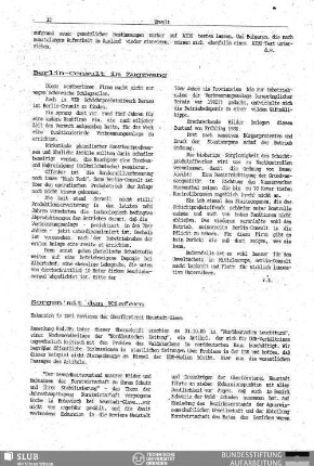 Berlin-Consult im Zugzwang