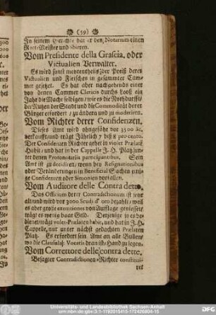 Vom Richter derer Confidenzen.