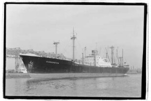 Blankenstein (1956), Frachtschiff (reefer), Norddeutscher Lloyd, Bremen, Bau-Nr. 857