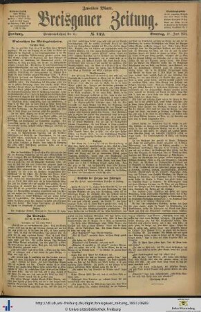 21.06.1891 (Zweites Blatt)