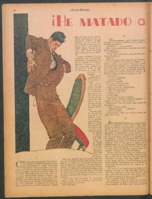 ¡He matado a un hombre!... : Novela corta por Julio Franzoso