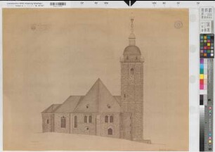 Siegen, Nikolaikirche: Ansicht von Norden