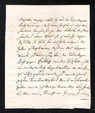 Zwei handschriftliche Schreiben aus Akte Kielmeyer