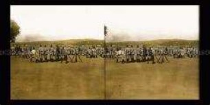 Infanterie beim Exerzieren, Konstantinopel, Istanbul