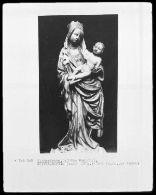 Stehmadonna (schöne Madonna)