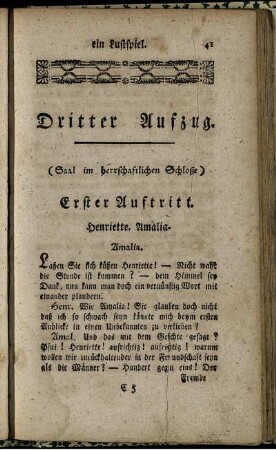 Erster Auftritt. - Vierzehnter Auftritt.