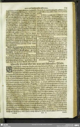 Auslegung des neun und sechtzigsten Psalms