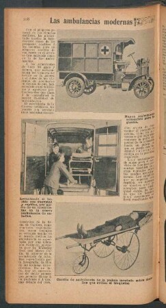 Las ambulancias modernas