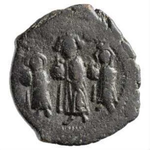 Münze, Follis, 618 / 619