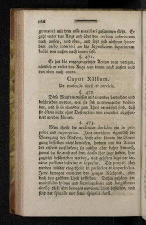 Caput XIIImum. De musculis dorsi et cervicis.