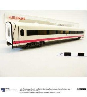 Spielzeug-Eisenbahn der Marke Fleischmann