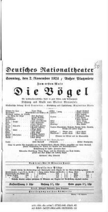 Die Vögel