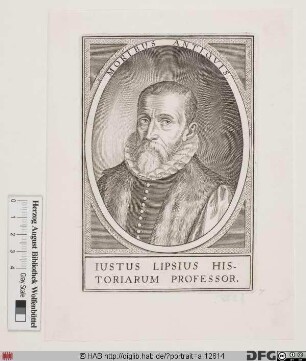Bildnis Justus Lipsius (eig. Joest Lips)