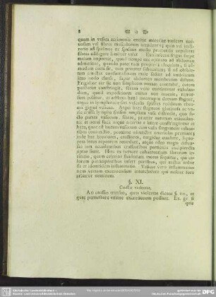 §. XI. Caussae violentae