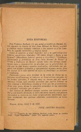 Nota editorial