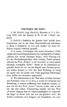 Anmerkungen und Zusätze.